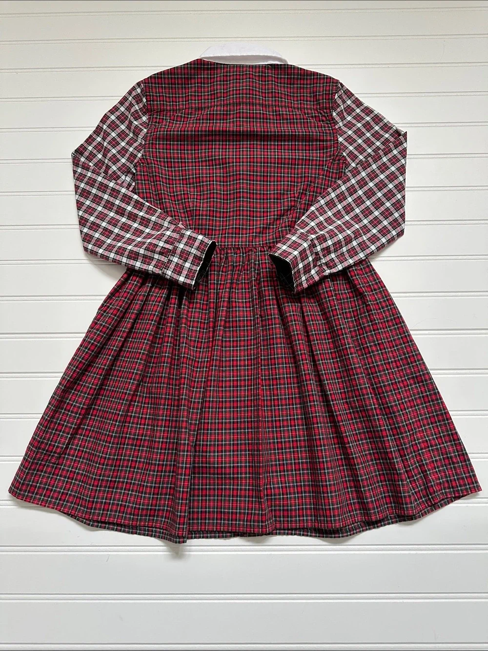 Ralph Lauren Red Plaid Shirtdress Girls 6